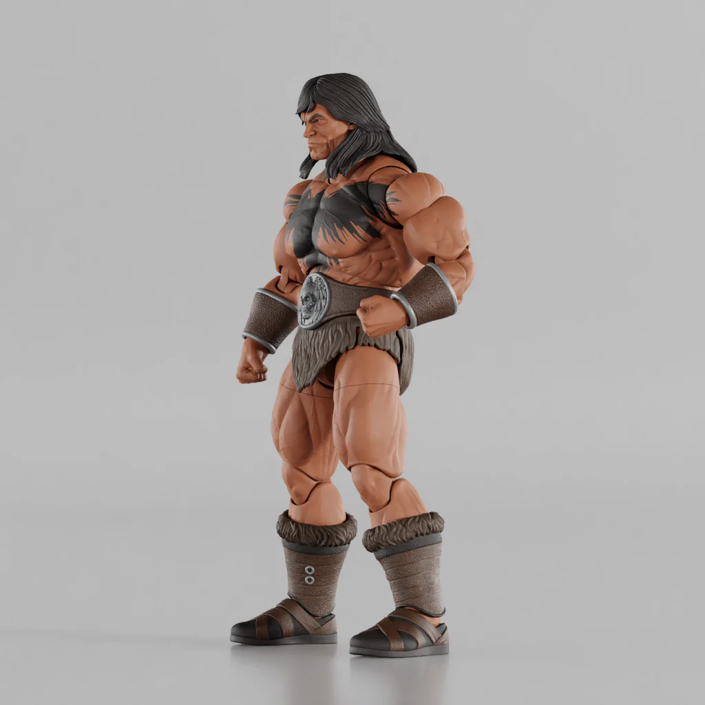 Brutal Realm Croman the Beguiled Barbarian 1/12 Scale Action Figure Gallery Image 5