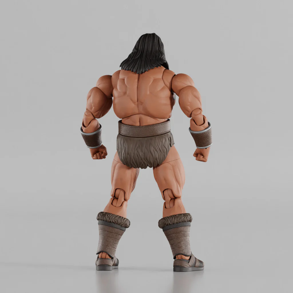 Brutal Realm Croman the Beguiled Barbarian 1/12 Scale Action Figure Gallery Image 6