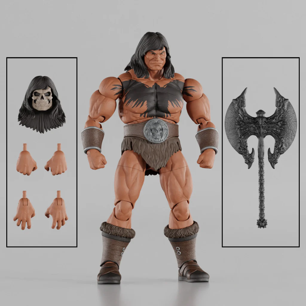 Brutal Realm Croman the Beguiled Barbarian 1/12 Scale Action Figure Gallery Image 8