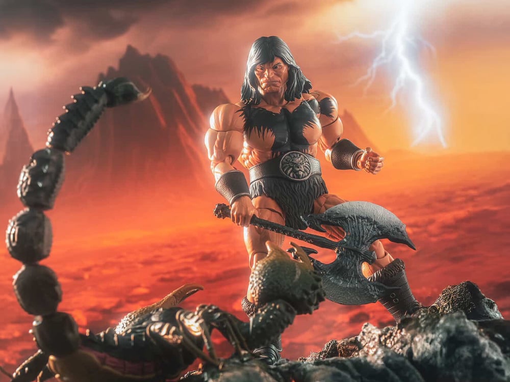 Brutal Realm Croman the Beguiled Barbarian 1/12 Scale Action Figure Gallery Image 1