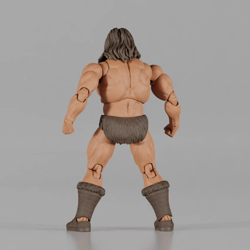 Brutal Realm Krieger (Germanic Warrior Barbarian) 1/12 Scale Action Figure Gallery Image 6