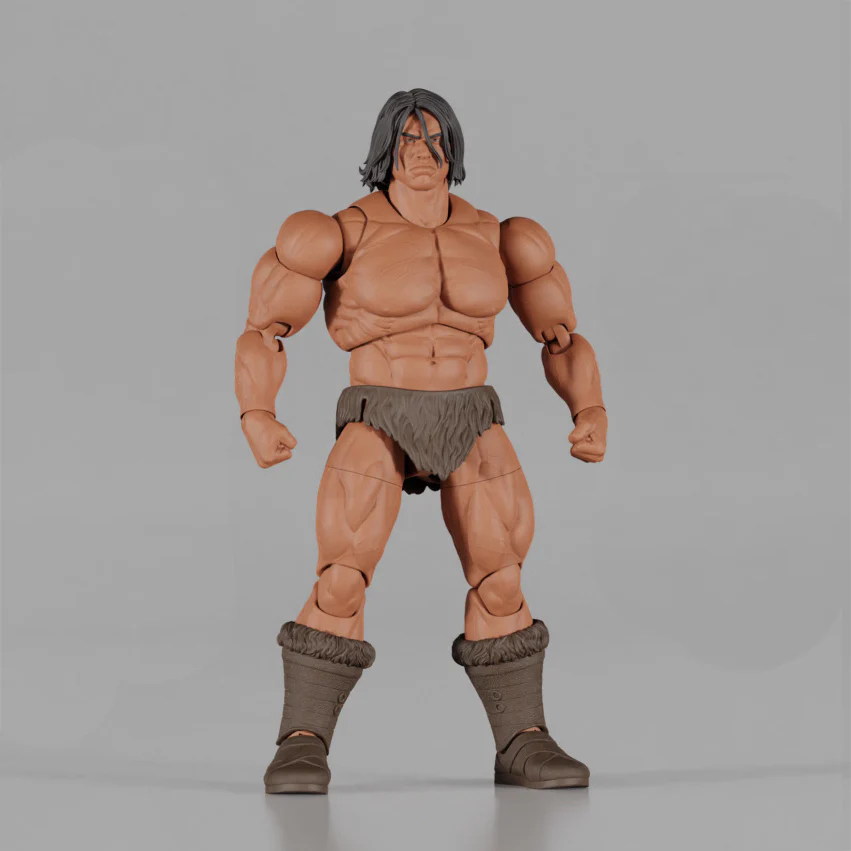 Brutal Realm Chetan (Native American Warrior Barbarian) 1/12 Scale Action Figure Gallery Image 4