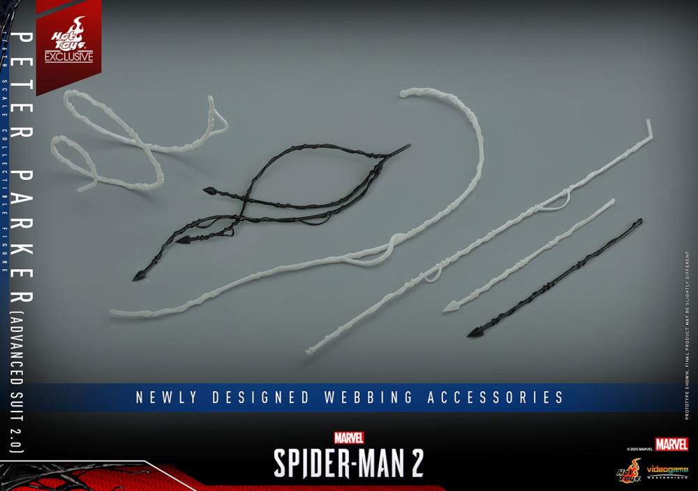 Marvel's Spider-Man 2 VGM54 Spider-Man (Advanced Suit 2.0) 1/6th Scale Collectible Exclusive Figure Gallery Image 17