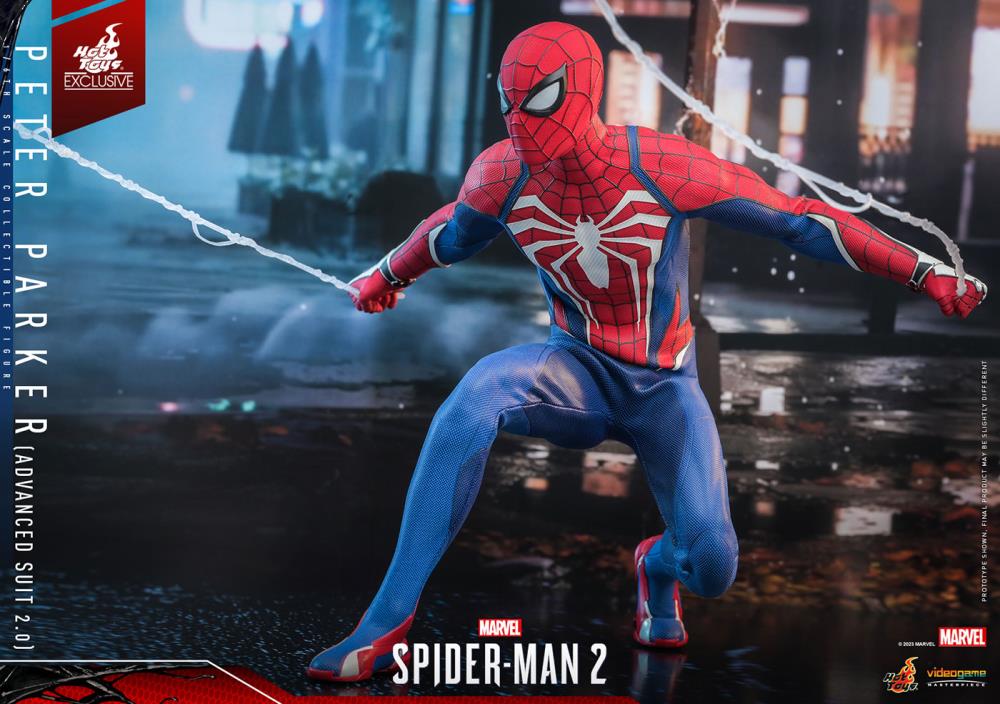 Marvel's Spider-Man 2 VGM54 Spider-Man (Advanced Suit 2.0) 1/6th Scale Collectible Exclusive Figure Gallery Image 10