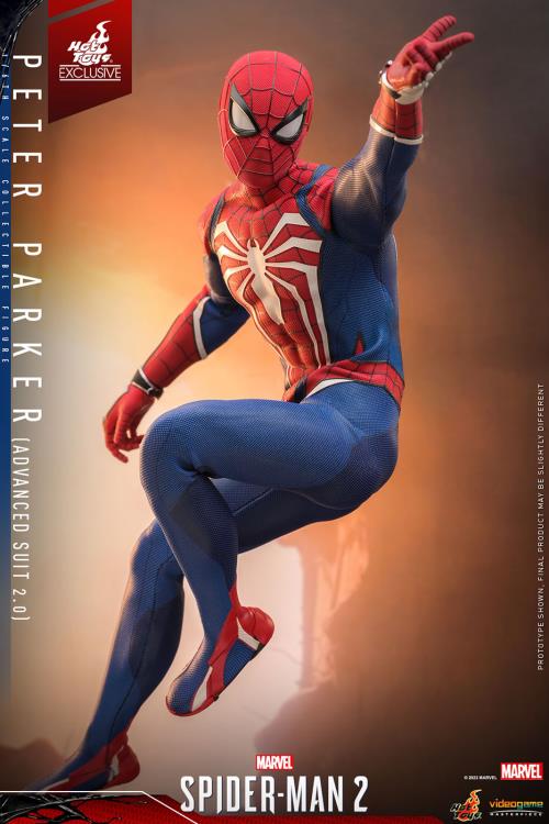 Marvel's Spider-Man 2 VGM54 Spider-Man (Advanced Suit 2.0) 1/6th Scale Collectible Exclusive Figure Gallery Image 11