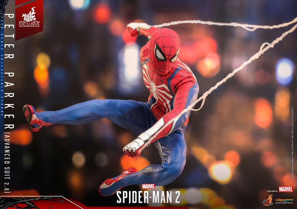 Marvel's Spider-Man 2 VGM54 Spider-Man (Advanced Suit 2.0) 1/6th Scale Collectible Exclusive Figure Gallery Image 8