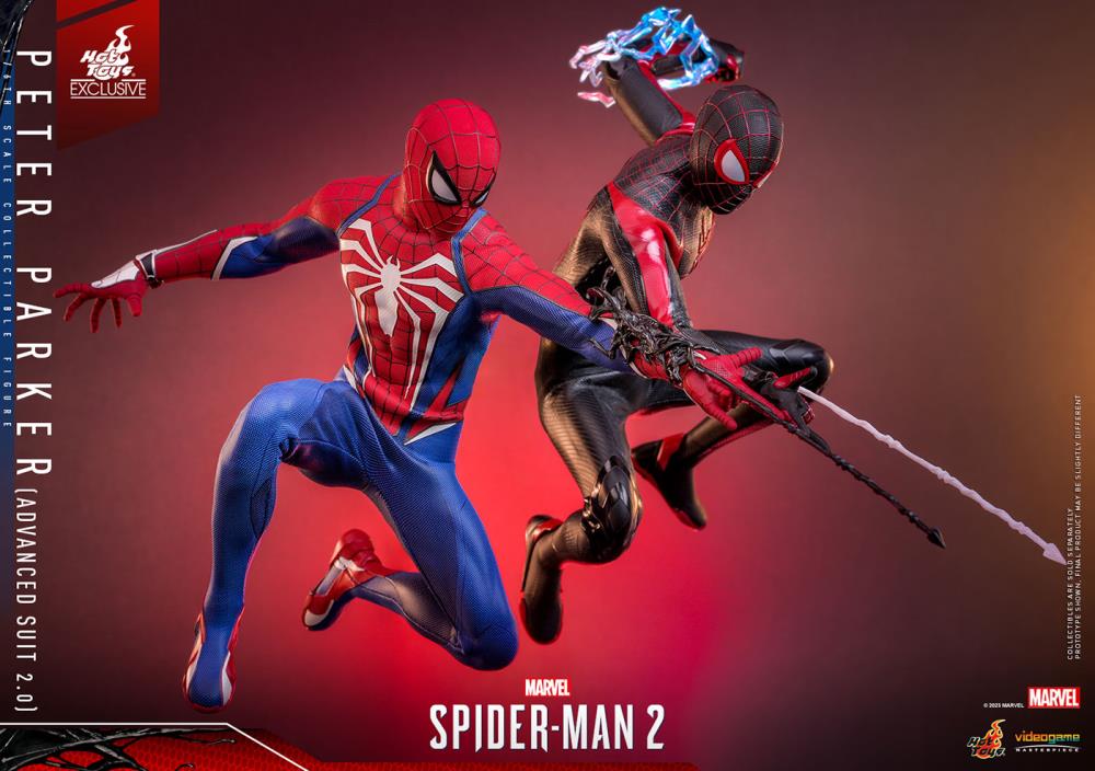 Marvel's Spider-Man 2 VGM54 Spider-Man (Advanced Suit 2.0) 1/6th Scale Collectible Exclusive Figure Gallery Image 16