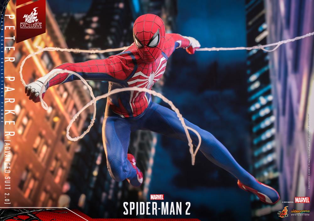 Marvel's Spider-Man 2 VGM54 Spider-Man (Advanced Suit 2.0) 1/6th Scale Collectible Exclusive Figure Gallery Image 5