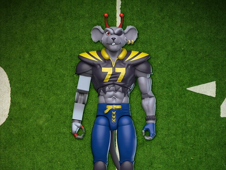 Biker Mice from Mars Sports Bros Touchdown Modo PX Previews Exclusive Limited Edition Action Figure Gallery Image 1