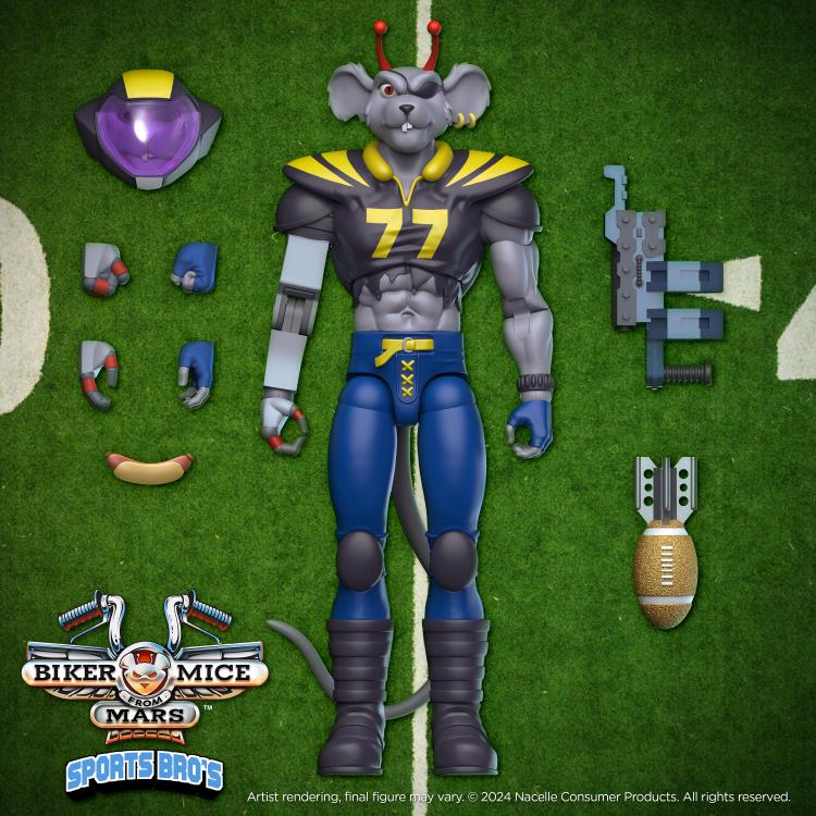 Biker Mice from Mars Sports Bros Touchdown Modo PX Previews Exclusive Limited Edition Action Figure Gallery Image 3