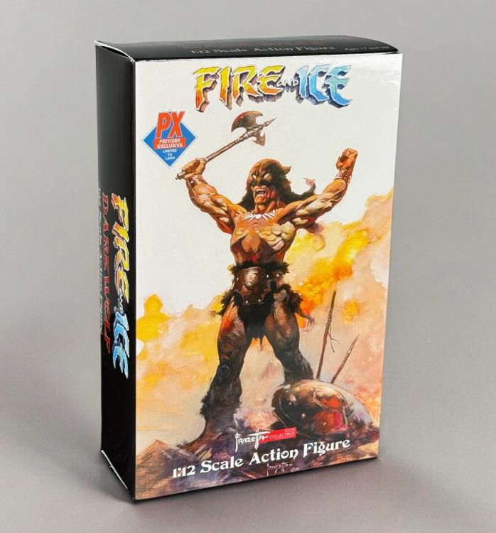 Fire & Ice ICON Collectibles Dark Wolf (Animated Ver.) 1/12 Scale PX Previews Exclusive Limited Edition Action Figure Gallery Image 7