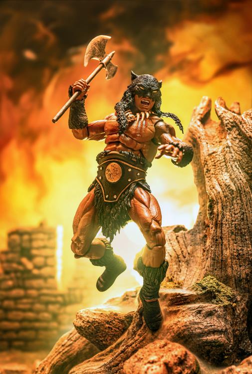Fire & Ice ICON Collectibles Dark Wolf (Animated Ver.) 1/12 Scale