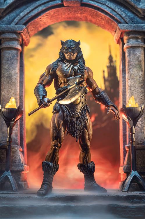 限定‼️ファイア＆アイス ダークウルフ 1/12スケール アクションフィギュア Fire & Ice ICON Collectibles Dark Wolf (Animated Ver.) 1/12 Scale