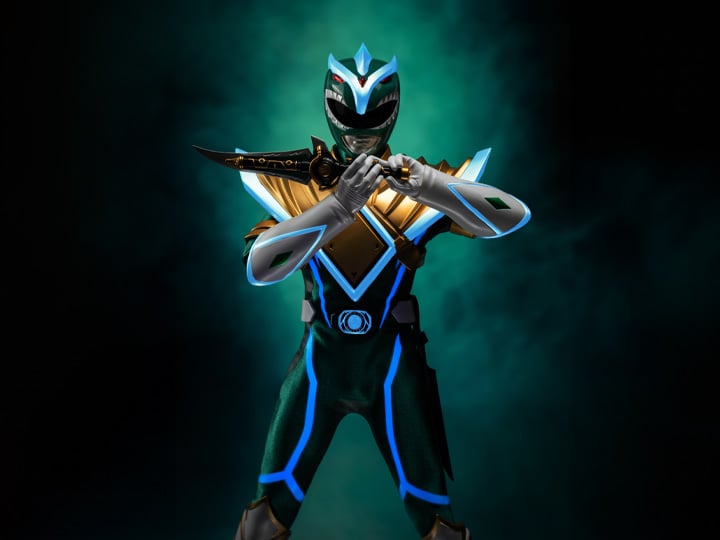 Mighty Morphin Power Rangers FigZero Green Ranger (Matt Cook Chaos Energy Ver.) 1/6 Scale PX Previews Limited Edition Figure Gallery Image 1