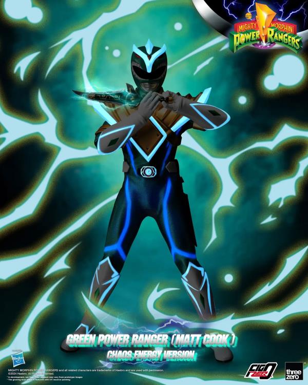 Mighty Morphin Power Rangers FigZero Green Ranger (Matt Cook Chaos