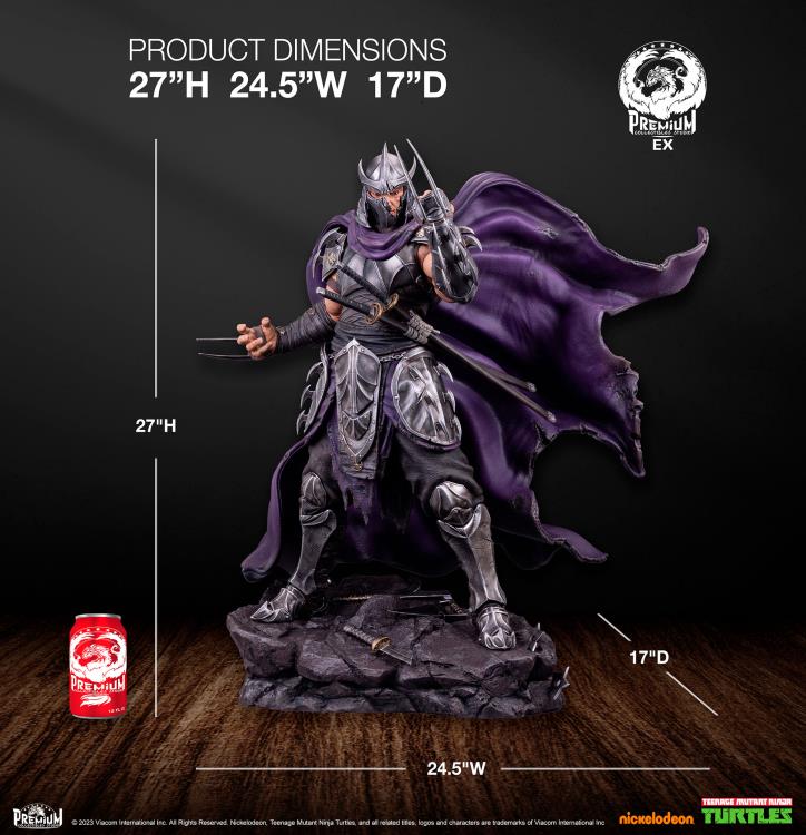 Teenage Mutant Ninja Turtles Shredder (Deluxe Edition) 1/3 Scale Limited Edition Statue Gallery Image 33