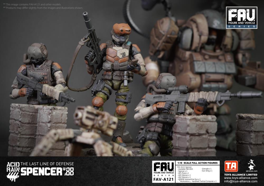 Acid Rain FAV-A121 Spencer Action Figure Gallery Image 12