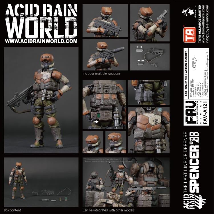 Acid Rain FAV-A121 Spencer Action Figure Gallery Image 15