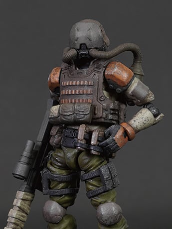 Acid Rain FAV-A122 Hellbender Infantry Action Figure Gallery Image 2