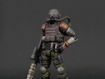 Acid Rain FAV-A37 Corsac Individual Combat Action Figure Set