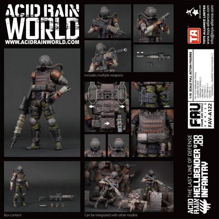Acid Rain FAV-A122 Hellbender Infantry Action Figure Gallery Image 15