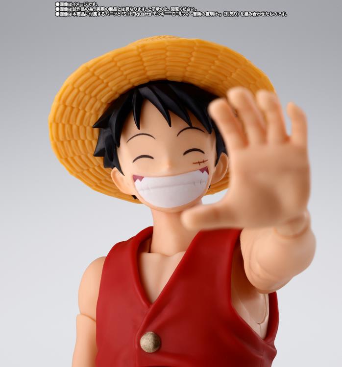 One Piece S.H.Figuarts Shanks and Monkey D. Luffy (Childhood) Action Figure Gallery Image 10