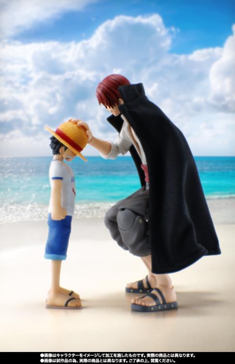One Piece S.H.Figuarts Shanks and Monkey D. Luffy (Childhood) Action Figure Gallery Image 12