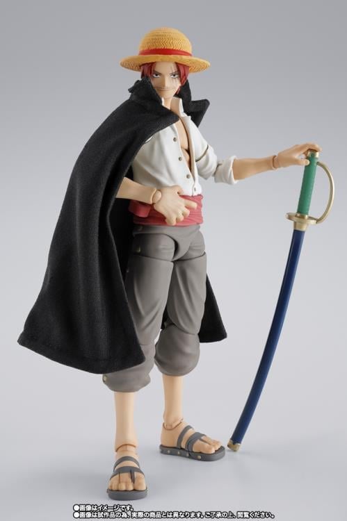 One Piece S.H.Figuarts Shanks and Monkey D. Luffy (Childhood) Action Figure Gallery Image 3