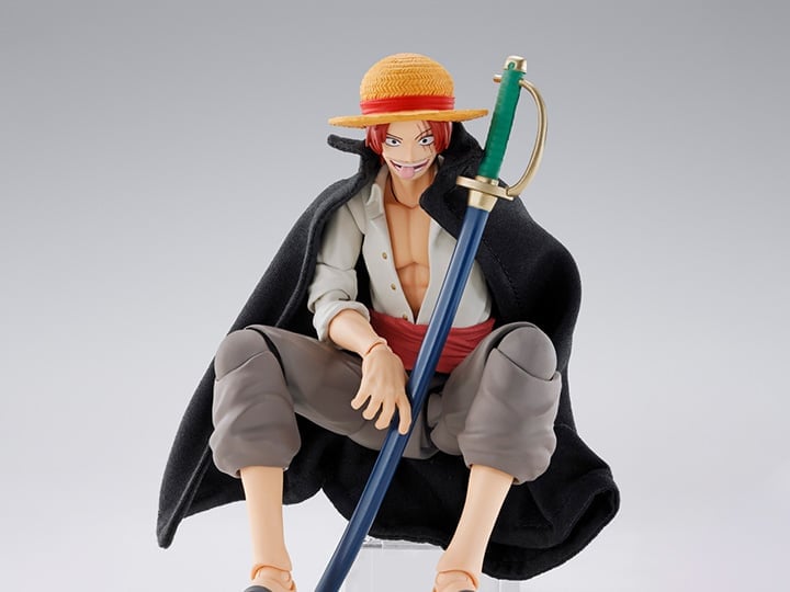 One Piece S.H.Figuarts Shanks and Monkey D. Luffy (Childhood) Action Figure Gallery Image 1