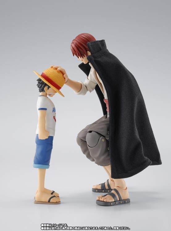 One Piece S.H.Figuarts Shanks and Monkey D. Luffy (Childhood) Action Figure Gallery Image 7