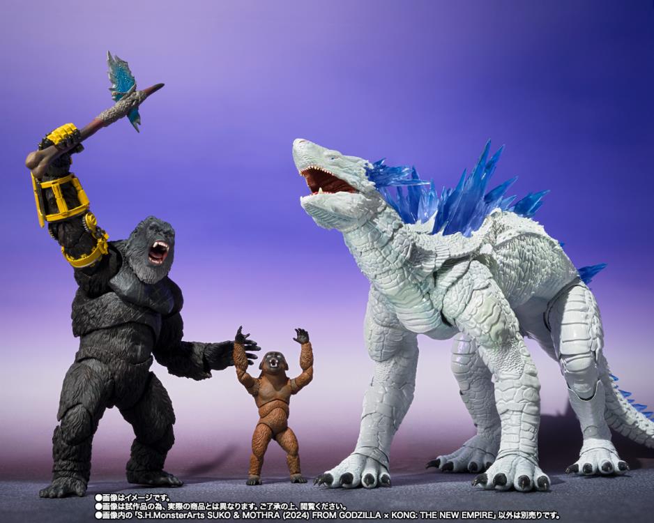 Godzilla x Kong: The New Empire S.H.MonsterArts Suko & Mothra Gallery Image 11