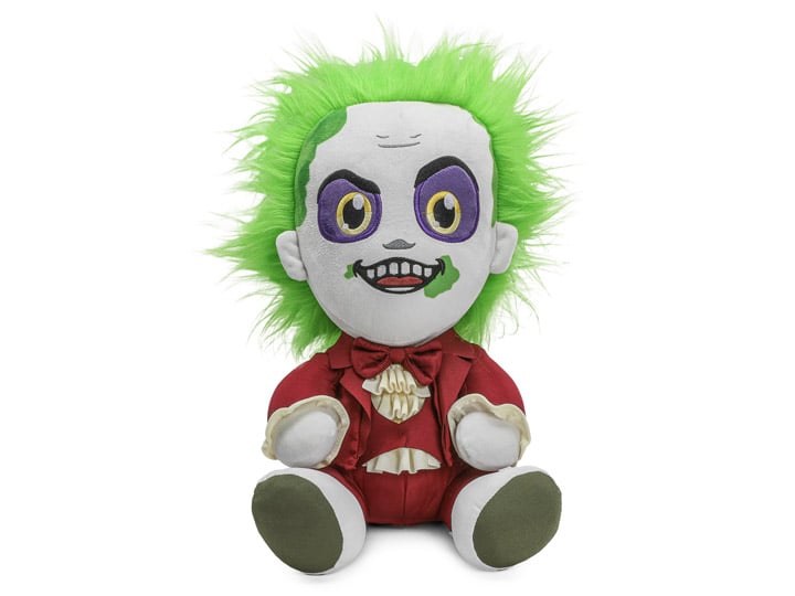 Beetlejuice HugMe Beetlejuice in Red Suit 14" Shake Action Plush Gallery Image 1