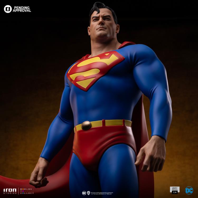 DC Comics Trinity Legacy Replica Superman Limited Edition 1/4 Scale Statue Gallery Image 8