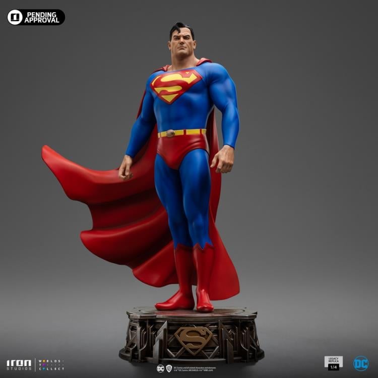 DC Comics Trinity Legacy Replica Superman Limited Edition 1/4 Scale Statue Gallery Image 4