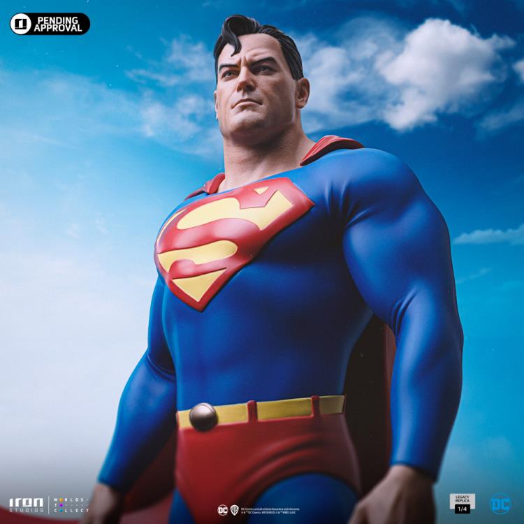 DC Comics Trinity Legacy Replica Superman Limited Edition 1/4 Scale Statue Gallery Image 13