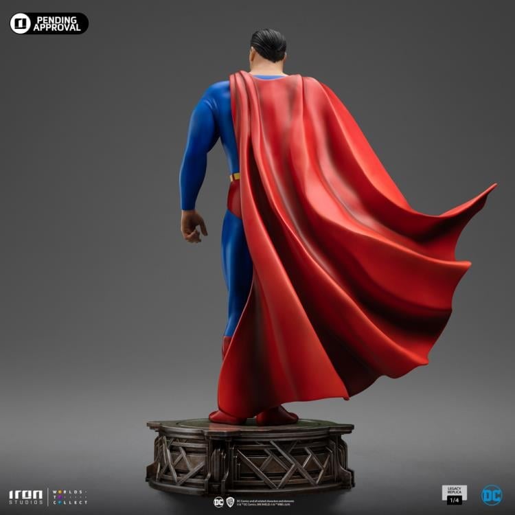 DC Comics Trinity Legacy Replica Superman Limited Edition 1/4 Scale Statue Gallery Image 7