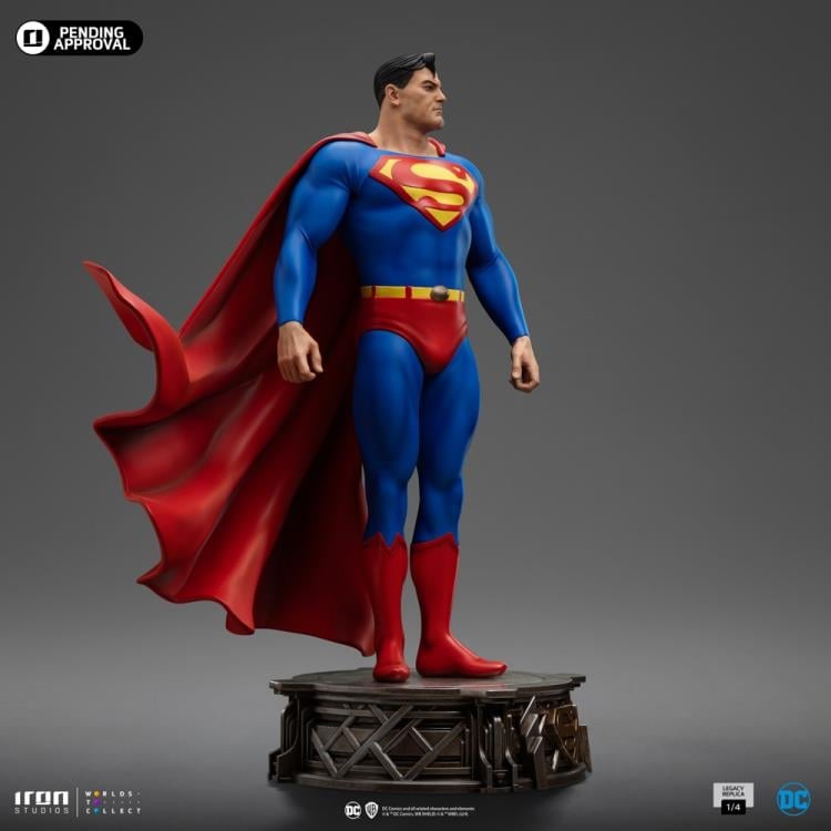 DC Comics Trinity Legacy Replica Superman Limited Edition 1/4 Scale Statue Gallery Image 5