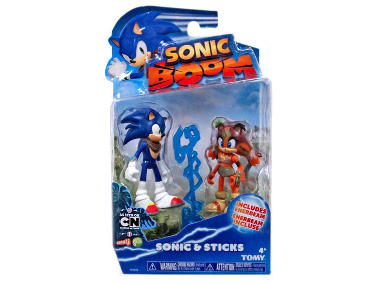 Sonic Boom 3" Figure Two Pack Series 02 - Sonic & Sticks Gallery Image 2