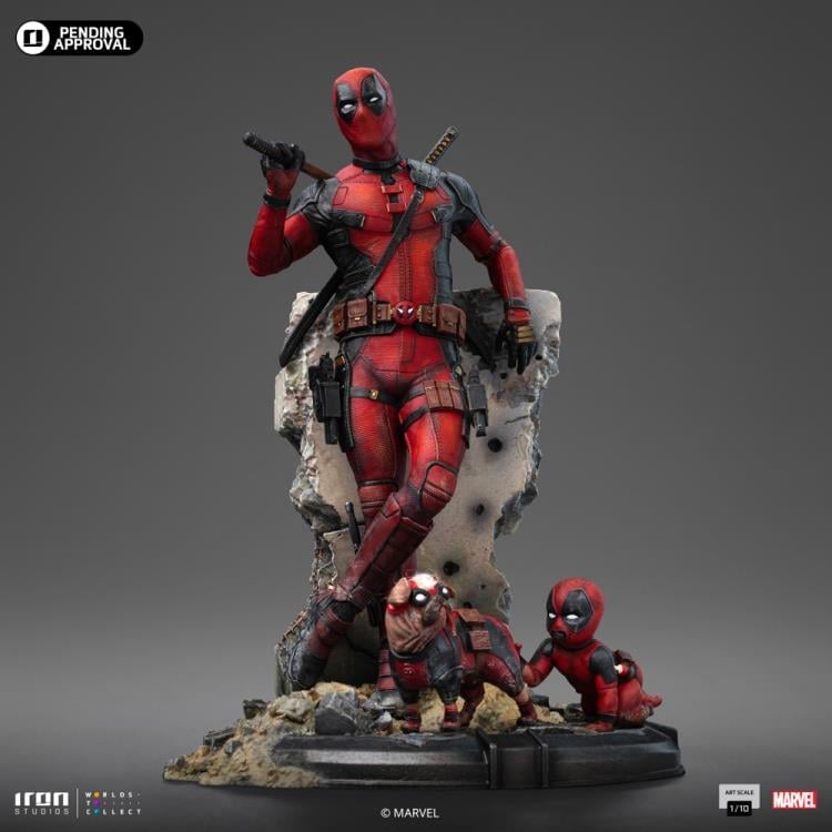 Deadpool & Wolverine Deadpool 1/10 Art Scale Limited Edition Statue Gallery Image 5