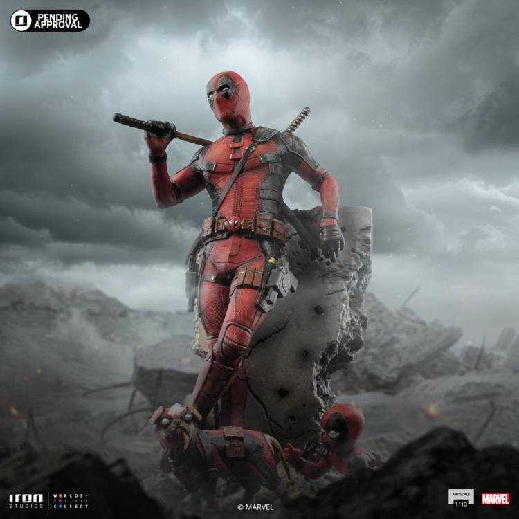 Deadpool & Wolverine Deadpool 1/10 Art Scale Limited Edition Statue Gallery Image 3