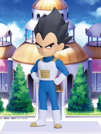 Dragon Ball Daima Vegeta Figure with Panel Gallery Image 2