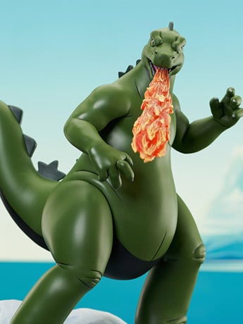 Godzilla Gallery Godzilla (Animated Style) Figure Diorama Gallery Image 2