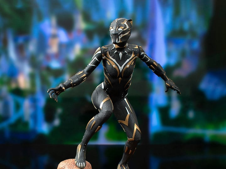 アメコミ Marvel Black Panther Shuri PVC Diorama Black Panther: Wakanda Forever Gallery Shuri Figure Diorama