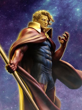 The Infinity Gauntlet Battle Diorama Series Adam Warlock 1/10 Art Scale Limited Edition Statue Gallery Image 2