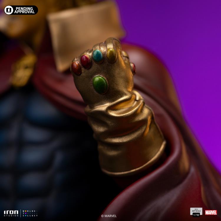 The Infinity Gauntlet Battle Diorama Series Adam Warlock 1/10 Art Scale Limited Edition Statue Gallery Image 15