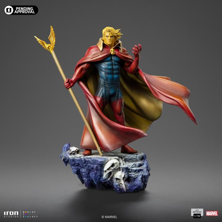 The Infinity Gauntlet Battle Diorama Series Adam Warlock 1/10 Art Scale Limited Edition Statue Gallery Image 3