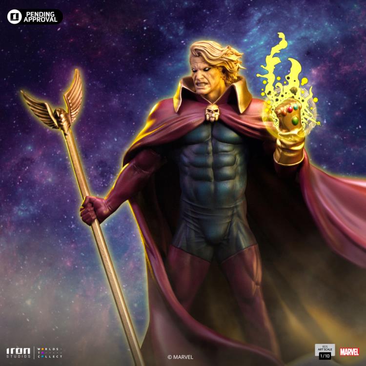 The Infinity Gauntlet Battle Diorama Series Adam Warlock 1/10 Art Scale Limited Edition Statue Gallery Image 18