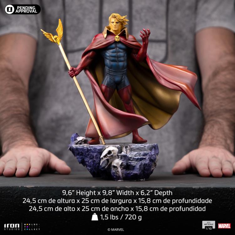 The Infinity Gauntlet Battle Diorama Series Adam Warlock 1/10 Art Scale Limited Edition Statue Gallery Image 20