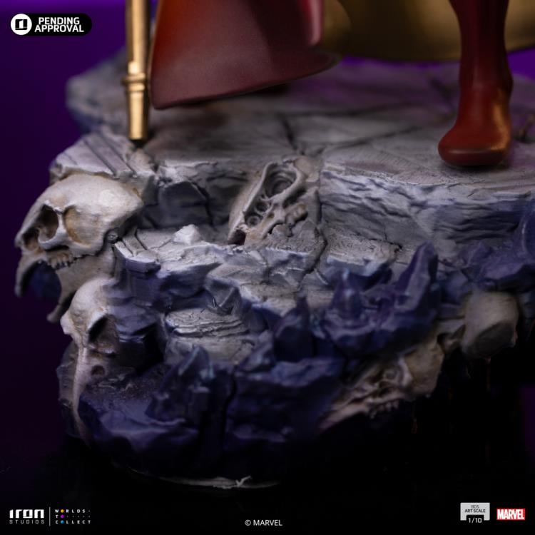 The Infinity Gauntlet Battle Diorama Series Adam Warlock 1/10 Art Scale Limited Edition Statue Gallery Image 17