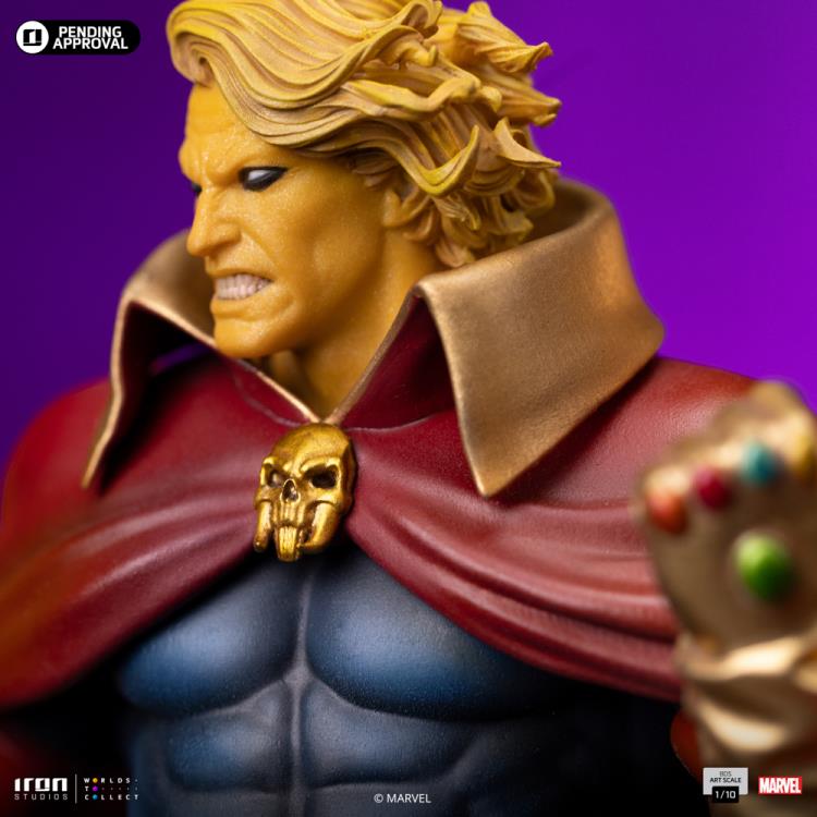 The Infinity Gauntlet Battle Diorama Series Adam Warlock 1/10 Art Scale Limited Edition Statue Gallery Image 11